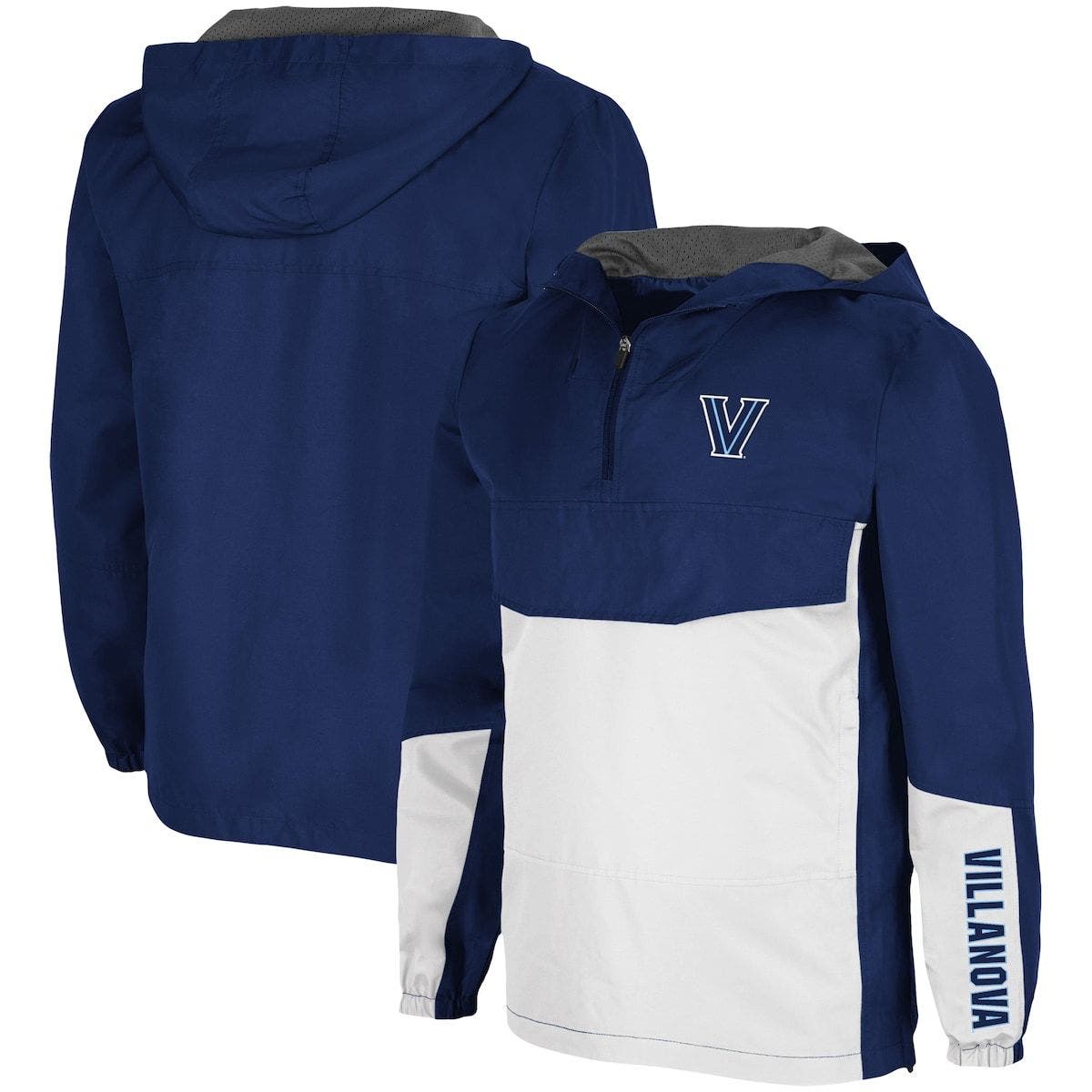 Colosseum Mens Villanova Wildcats Windbreaker Jacket Colosseum Mens Villanova Wildcats Windbreaker Jacket